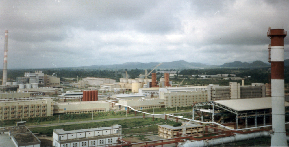 The Ajaokuta steel factory in 1994